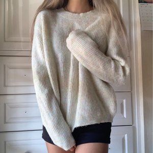 Soft Cream Knit Sweater